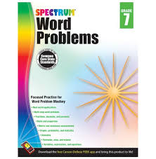 Spectrum Math Word Problems Grade 7