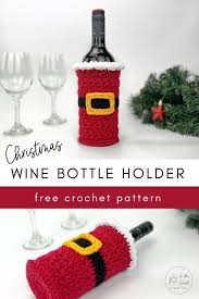 Wine Bottle Holder Crochet