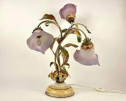 Flower Shaped Table Lamp Italian