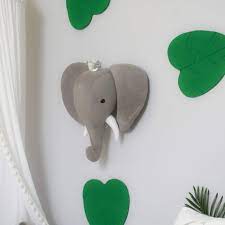 Buy Elephant Head Wall Mount Large 3d