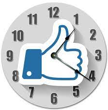 10 5 Facebook Like Icon Clock Living