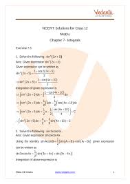 Class 12 Maths Chapter 7 Exercise 7 3
