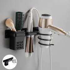 Hair Dryer Organizer Rack Bathroom