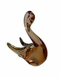 Swan Murano Glass Figurine Sommerso
