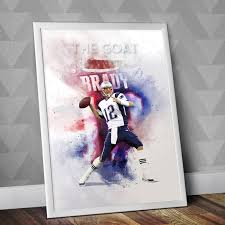American Football Tom Brady Poster