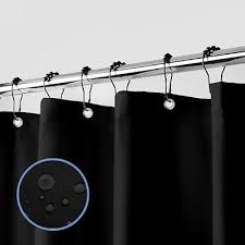 Stall Waterproof Fabric Shower Curtain
