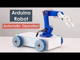 Arduino Robot Arm And Mecanum Wheels