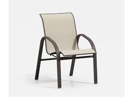 Stella Padded Sling Low Back Cafe Chair