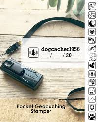 Geocaching Stamp Name Geocache Stamp