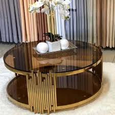 Arrive Oval Shape Mirror Coffee Table