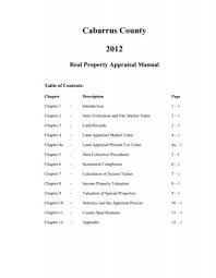 Property Appraisal Manual