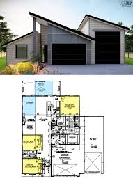 Modern Home Plans Rv Garage Rustic
