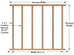 Basement With Wood Stud Walls