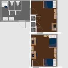 University Dormitory House Plan Hall