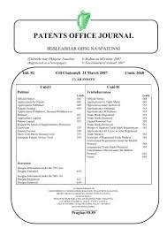 2068 Patents Office Journal Irish