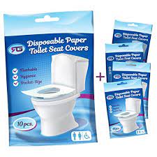 Toilet Seat Hygiene Covers 50 Pcs Pocke