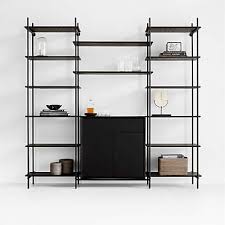 Storage Cabinet And Bookcase Unit