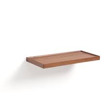 Tidder Walnut Wall Shelf W60cm Walnut