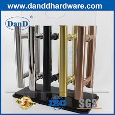 Gold Door Pull Handles Stainless Steel