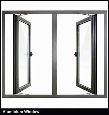 Double Door Aluminium Swing Window