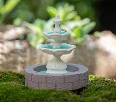 Miniature Small Fountain Figure Fairy