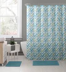 Nova Embossed Fabric Shower Curtain