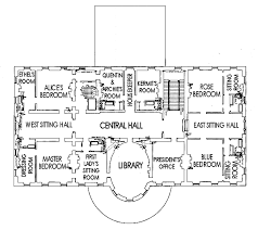 Second Floor White House Floor Plans