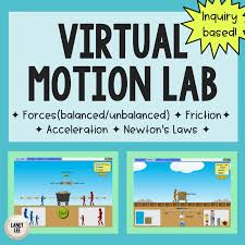 Virtual Motion Lab Forces Friction