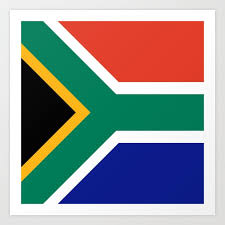 Flag South Africa African Afrikaans