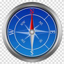 Clock Compass Microsoft Azure Wall