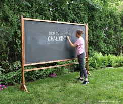 Diy Schoolhouse Chalkboard Free Plans