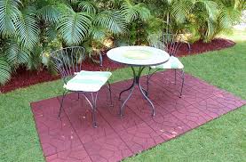 Flagstone Rubber Pavers Durable