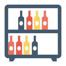 Wine Rack Vector Art Icons And