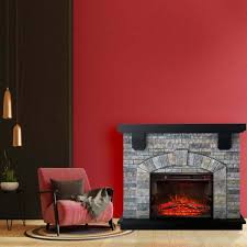 Electric Fireplace Greystone Free