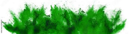 Foto De Bright Green Holi Paint Color