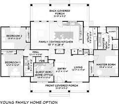 House Plans Rectangular