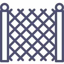 Fence Garden Metal Icon On