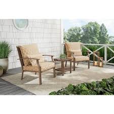 Hampton Bay Geneva Brown Wicker And