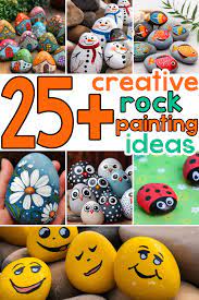 25 Creative Rock Painting Ideas Easy