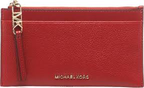 Michael Kors Women S Red Wallets Card
