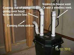 Install A Sink Pump Up In Your Basement