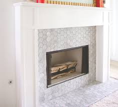 Mosaic Tile Fireplace