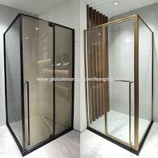 Open Bathroom Door Glass Shower Door