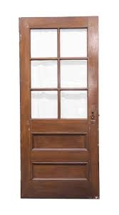 6 Glass Pane Wood Door Olde Good