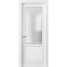 Sartodoors Pantry Kitchen Lite Door 24 X 84 With Hardware White