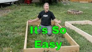 How To Build A Raised Garden Bed A