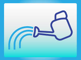 Watering Can Icon Vector Art Graphics