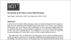 Re Glazing Of All Glass Curtain Wall