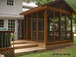 Build A Screened Porch To Let The