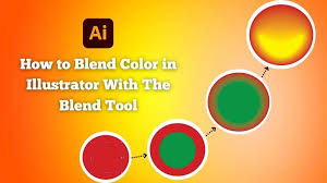 How To Blend Color In Ilrator With